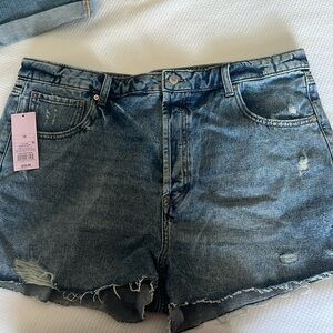 Wild fable, denim shorts, size 18
